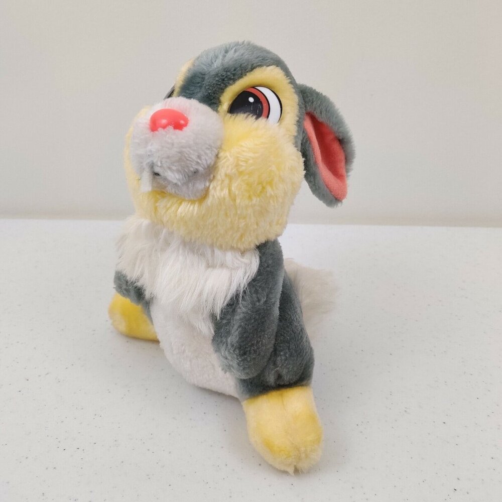 Vintage Disneyland Bambi Thumper 8" Bunny Rabbit Plush Stuffed Disney Easter